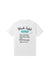 Black Label T-Shirt - RETRO - White - BL-2024-W