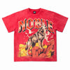 Noble T-Shirt - Wolf Red Premium Washed Tee - NB-8813