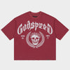 Godspeed T-Shirt - Victor Crest - Red