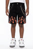 Elite Kids Short - Flames / Black - 775-JR-A-12