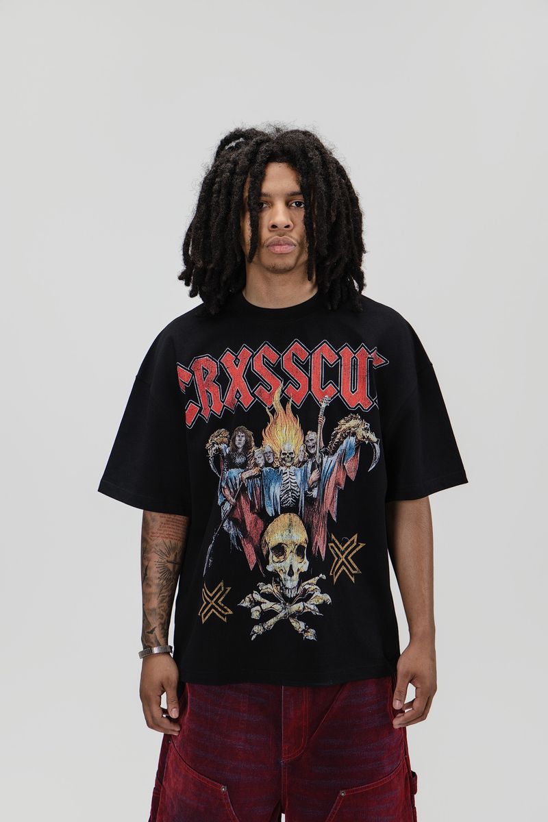 Crxsscut T-Shirt - Groupi - Black – Vengeance78