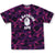 A Bathing Ape T-Shirt - Color Camo College - Purple Camo - 1K30-109-002