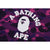 A Bathing Ape T-Shirt - Color Camo College - Purple Camo - 1K30-109-002