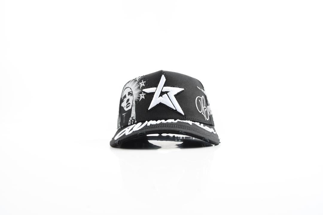 Wknd Riot Hat - Virgin Mary Snapback - Black – Vengeance78