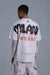 Roberto Vino T-Shirt - Back Milano - White And Red - RVT28