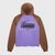 Homme+Femme Hoodie - Westwood Raglan - Brown And Purple - HFFW202490