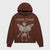 Homme+Femme Hoodie - Circle Of Life - Brown - HFFW202415