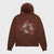 Homme+Femme Hoodie - Circle Of Life - Brown - HFFW202415