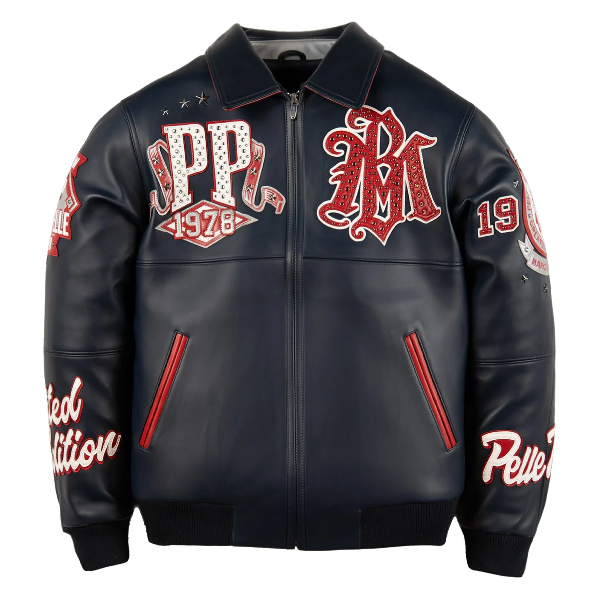 PELLEPELLE ジャケット最終値下げ！！ Pelle Pelle Jacket - All Time Champions - Navy - 326-37603