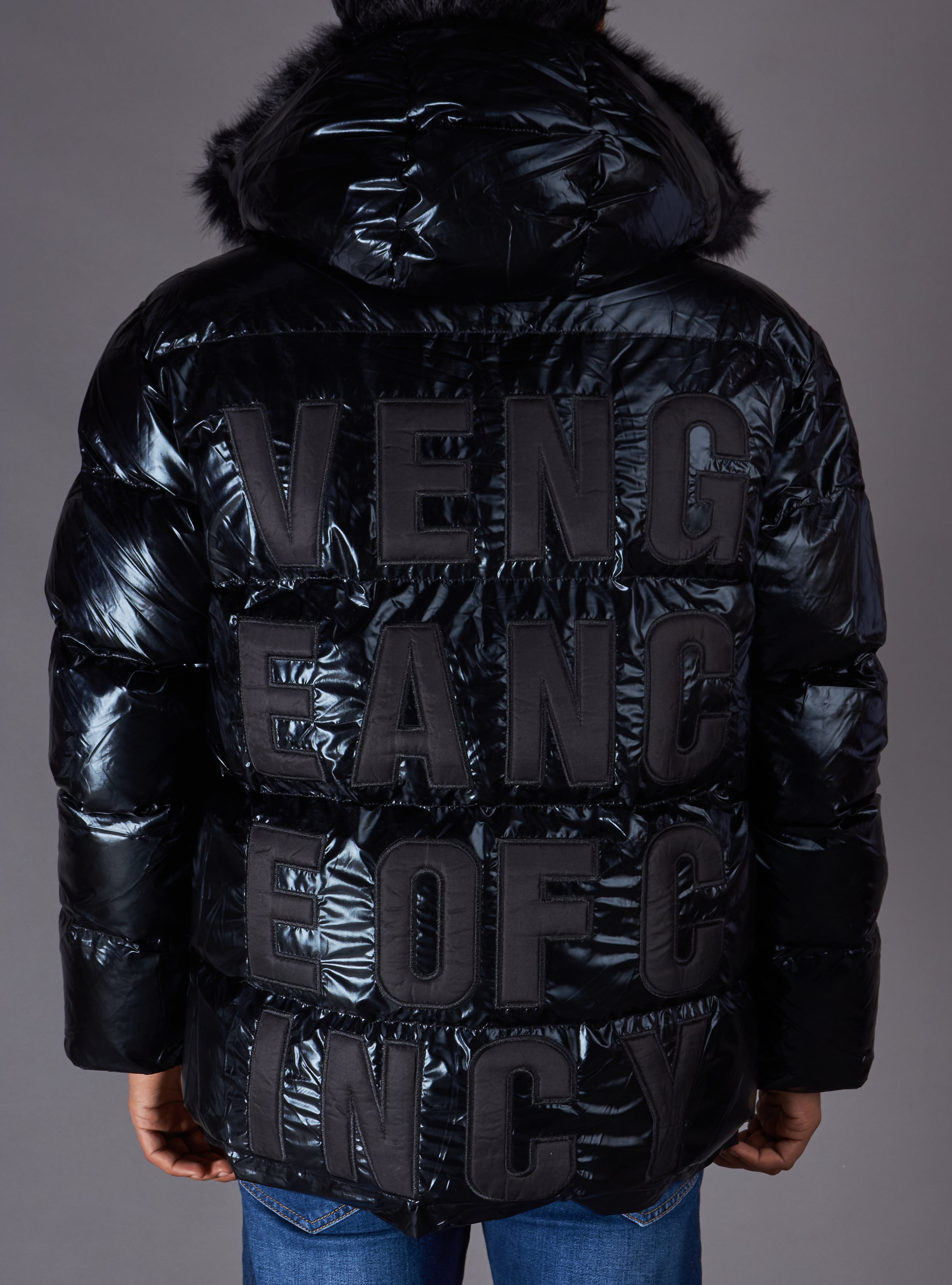 Vengeance78 Jacket - Vengeance of Cincy Puffer - Black