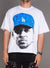 Politics T-Shirt - Stafan - White And Blue - 317