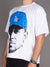 Politics T-Shirt - Stafan - White And Blue - 317