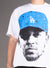 Politics T-Shirt - Stafan - White And Blue - 317