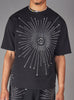 Politics T-Shirt - Pryden - Silver On Black - 089