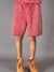 Politics Sweatshort - Selvin - Red  - 154