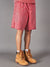 Politics Sweatshort - Selvin - Red  - 154