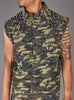 Politics Vest - Miron - Green Khaki Camo - 987