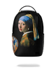 Sprayground Backpack - Museum Shark Palette Girl - Black - B9188