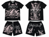 Highly UNDRTD Short Set - Saints & Sinners - Black - US6104