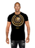 George V T-Shirt - Golden Lion - Black - GV2714