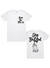 Pg Apparel T-Shirt - Keep The Faith - White\Black - KTF100