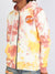 Politics Hoodie - Mikan Tie Dye Zip Up -  Yellow And Multi - MIKAN352 - Politics