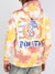 Politics Hoodie - Mikan Tie Dye Zip Up -  Yellow And Multi - MIKAN352 - Politics