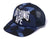 A Bathing Ape Hat - NYC Logo Mesh Cap - Navy Camo - 1K30-180-005