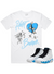 Pg Apparel T-Shirt - Heart Breaker - White\Carolina - HB100