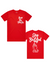 Pg Apparel T-Shirt - Keep The Faith - Red\White - KTF100