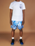 Rebel Minds Short Set - Blessed Graphic - White - 141-178