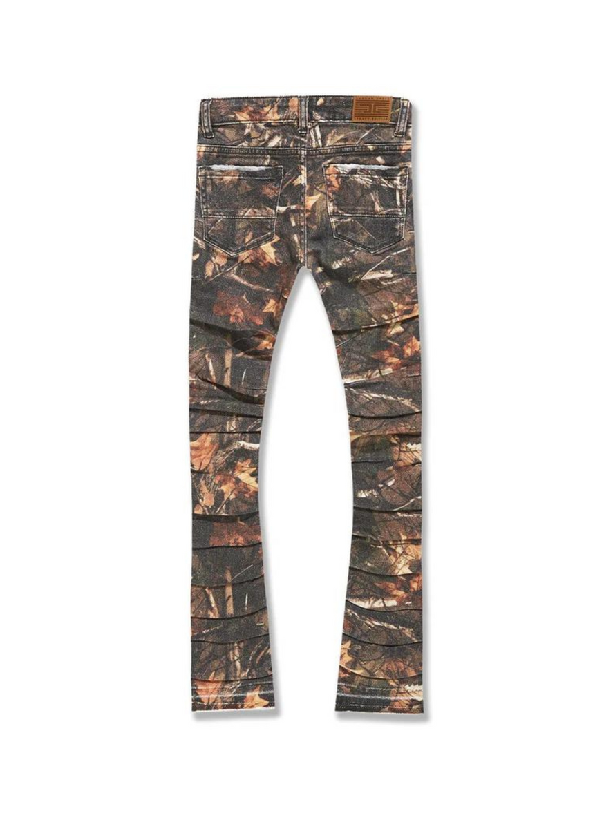 Jordan Craig Jeans - Stacked Ripple Effect - Timber shade - JTF1157K ...