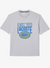 Lacoste T-Shirt - Men's Loose Fit Cotton Jersey Print - Grey Chine CCA - TH7315