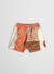 Outrank Shorts - Regatta 7" Paneled Nylon - Orange - ORS090