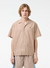 Lacoste Short Set - Men's Short Set Sleeved Monogram Print - Brown IRP - CH8792