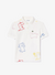 Lacoste T-Shirt -  Kids' Piqué Croc Print Polo - White 2CQ - PJ7657