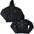 Hudson Hoodie - Studded Fleece - Black - 585