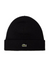 Lacoste Hat - Ribbed Beanie - Black - RB4162