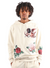 Majestik Hoodie - Shooting Angel Tapestry - Egg Shell - FT2456