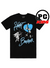 Pg Apparel T-Shirt BOYS - Heart Breaker - Black\Carolina - HB800