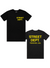 Pg Apparel T-Shirt - Street Dept - Black\Golden Yellow - STDPT100