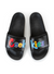 Cookies Slides - Original Mint Logo Faux Leather - Black - CM232AFS02