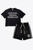 R3Bel Short Set - Shady - Black - 610-31312