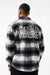 Jordan Craig Jacket - See You In Paradise Flannel Shacket - Black - 2561