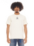 Cult Of Individuality T-Shirt - Crew Neck Always Creating - Winter Cream - 624B7-K82A