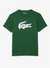 Lacoste T-Shirt - Men's Sport Ultra-Dry Croc Print - Green 291 - TH8937