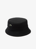Lacoste Hat - Unisex Organic Cotton Bucket Hat - Black 031 - RK2056