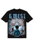 G West T-Shirt - Game of G Baby Blue - Black - GWDTFPPT9071