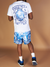 Rebel Minds Short Set - Blessed Graphic - White - 141-178