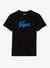 Lacoste T-Shirt -  Men's Sport 3D Print Croc Jersey - Black\Blue IL5 - TH2042